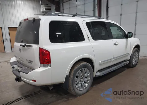 2015 Nissan Armada Platinum from USA, damaged, VIN 5N1BA0NE9FN614773